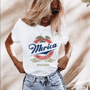 Vintage ‘Merica Miller Lite Tee